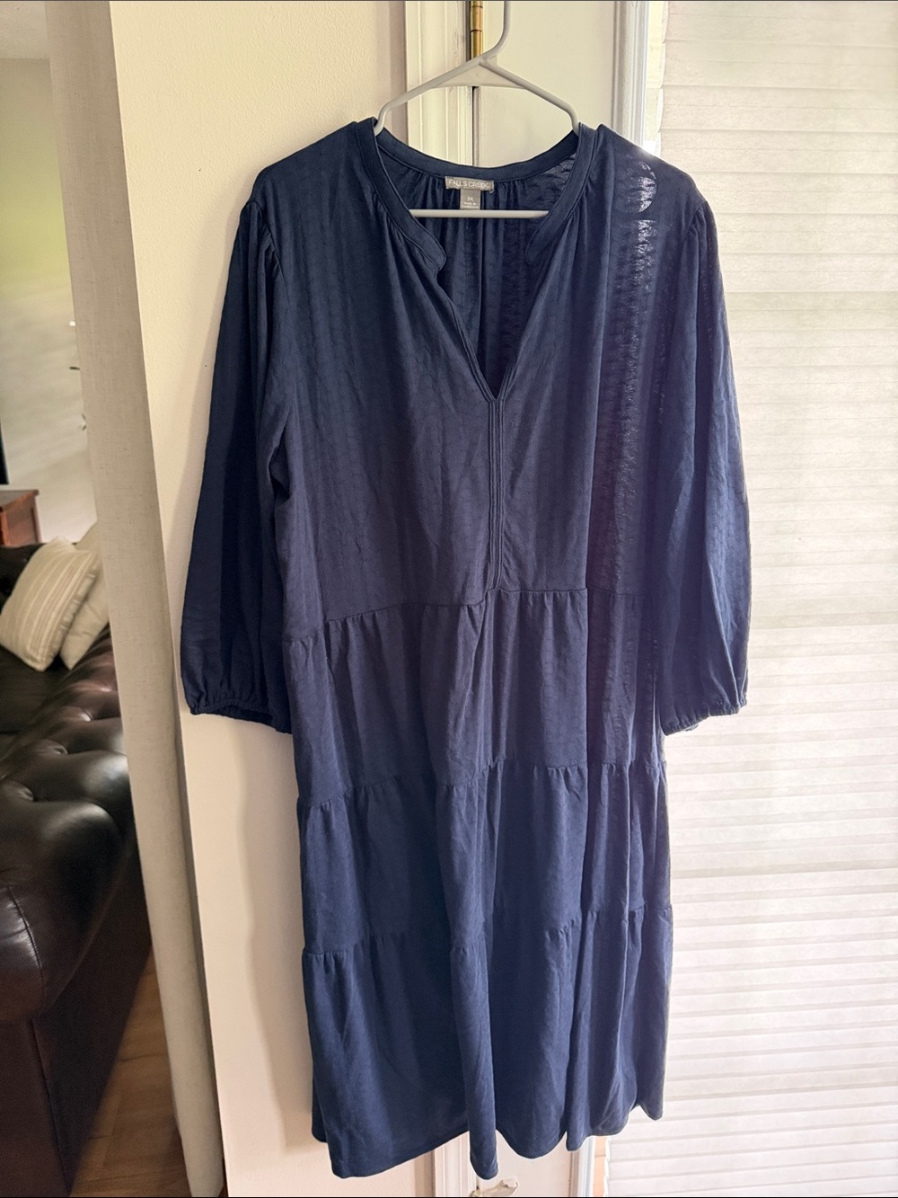 Women’s Navy Midi Dress 2x